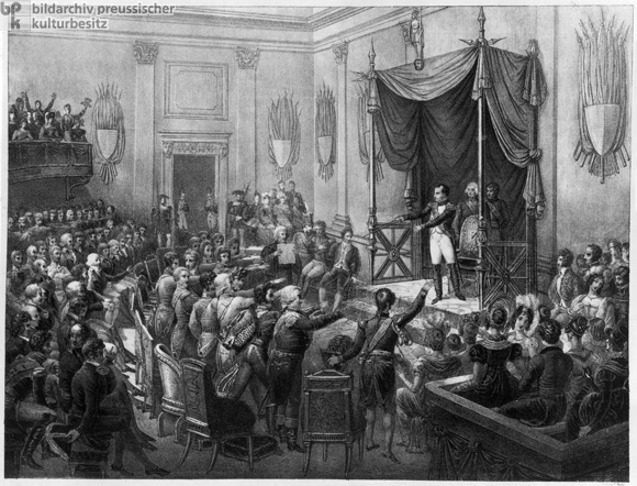 The Founding of the Confederation of the Rhine [<I>Rheinbund</i>]  on July 12, 1806 (1806)